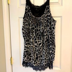 Lane Bryant animal print top size 26 $15